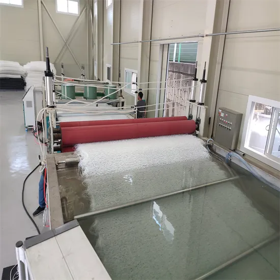 Poe High Polymer Air Fiber Cooling Bed Mattress Making Machine