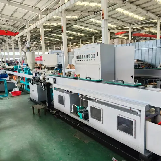 Three Layer High Precision Punching Flat Emitter Drip Irrigation Tape Pipe Machine PE Pipe Machinery PE Plastic Drip Irrigation Pipe Making Machine