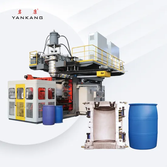 Plastic Blow Moulding Machine 120L 150L 200L 220L 250L Plastic Drums Extrusion Blow Molding machinery Gallon Barrel Blow Molding Making Machine
