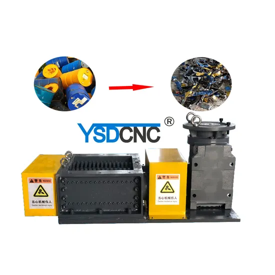 High-Quality Small Double Axle Chopper, Wood Chopper, Truck Tire Chopper, Iron Chip Crusher, Plastic Bottle Recycling Machine/Mini Shredder Manufacturer