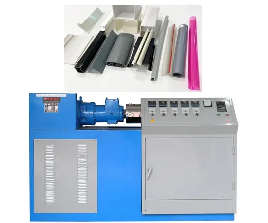 Factory Supply Rigid PVC Plastic Profile Production Line Extruder Machinery