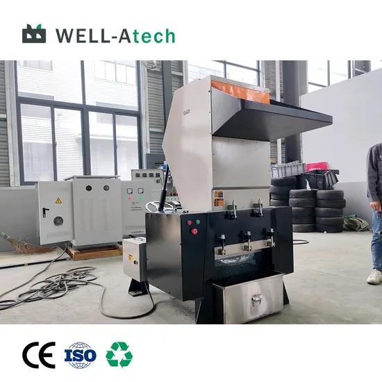 Plastic PVC Bag Pet Bottle Waste Plastic Crusher for Recycling Crushing Machine