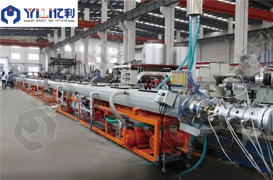 Plastic HDPE PP PPR ABS Water Pipe Extruder Making Machine