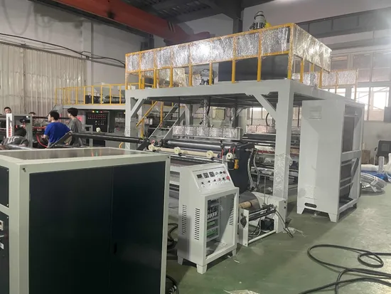 Hlfpe-1500 Three Layers PE Air Bubble Film Extruder Machine Popular Model in 2024