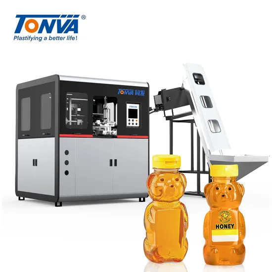 Pet Plastic Mini Cartoon Honey Bear Bottle Blow Making Molding Machine