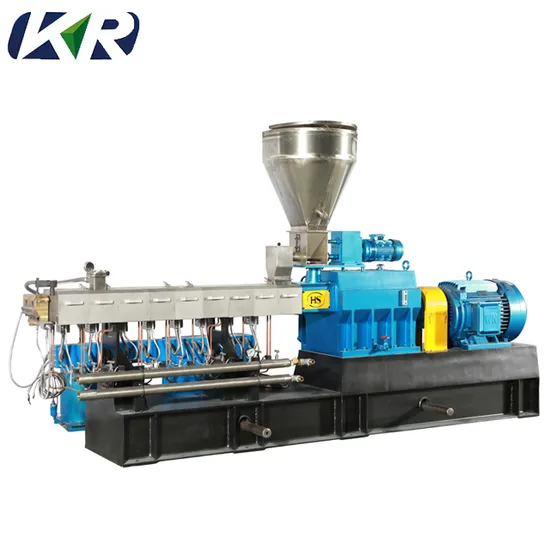 PP/PE+ CaCO3 Filler Masterbatch Water Ring Co-Roating Twin Screw Pellet Machine