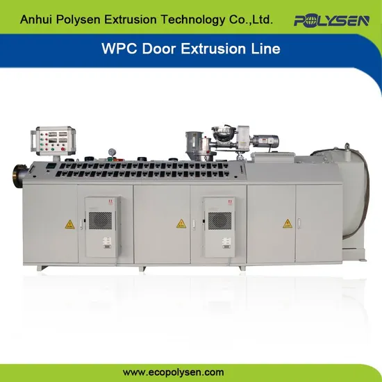 PVC WPC Foam Door Panel Extrusion Production Line Plastic Composite Foam Board Making Machine Price