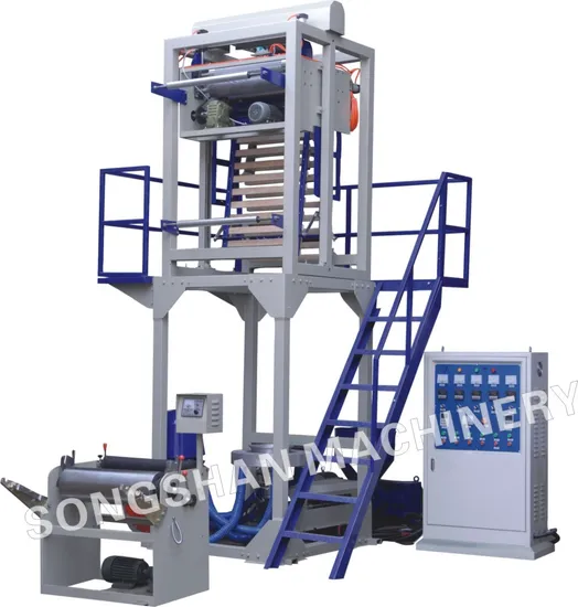 PE Fixed Die Film Blowing Machine with Single Winder
