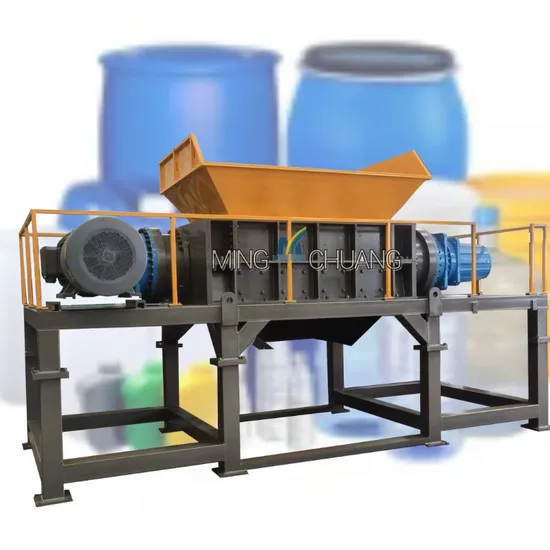 Dual-Shaft Shredder Waste Foam Plastic Shredder for Plastic Recycling
