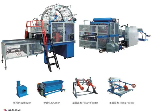 Foam Thermoforming Machine for PS Material Production and Packaging