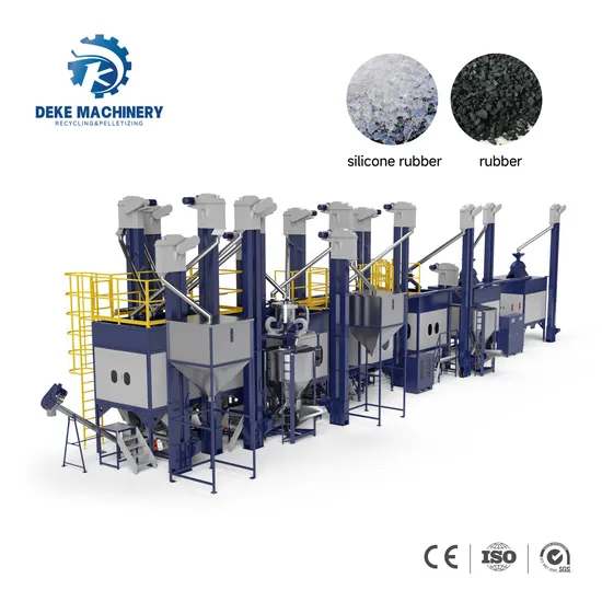 Electrostatic Separation Machine System for Sorting ABS PS PP PE Plastic Flakes