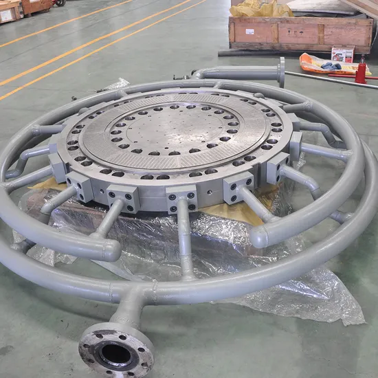 High-Speed Polymer Granulation Die Plate for Industrial Pelletizers, Precision Underwater Die Plate