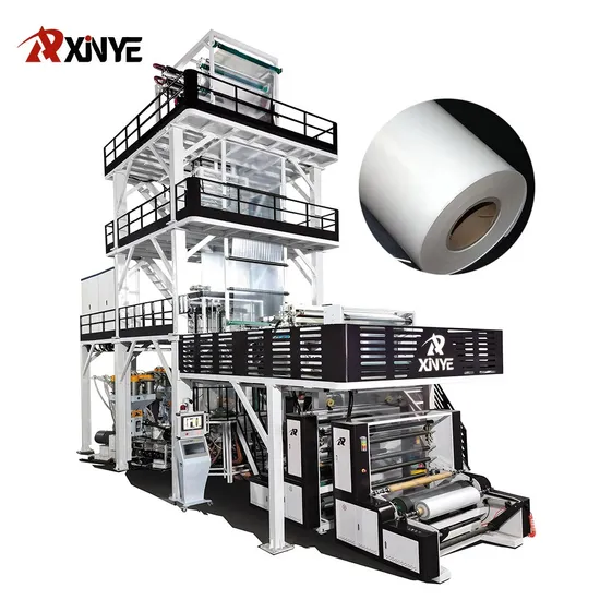 2025 Seven Layers Co-Extruding Traction Rotating Film Blowing Machine Set