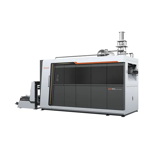 Zhs-800 Plastic Vacuum Forming Machine Pet PS PS PLA Sheet Thermoforming Machine Disposable Cup Making Machine