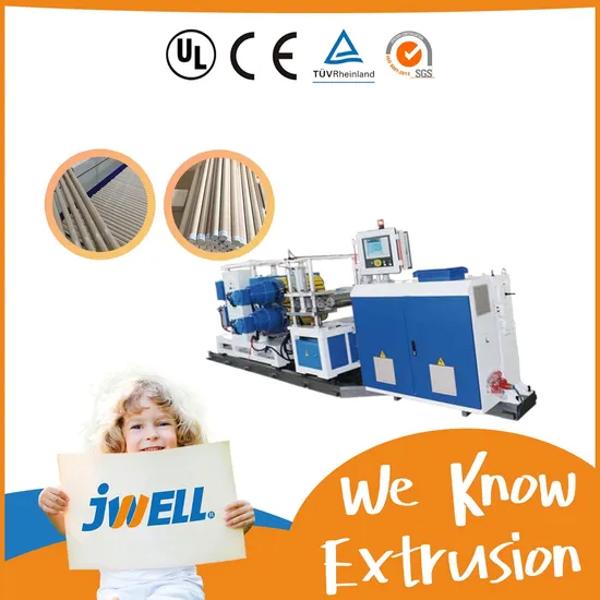High-Quality Jwell Peek Rod Board/Plate/Panel/Sheet Pipe Plastic Extrusion Line Extrusion Machine/Plastic Making Machine