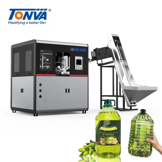 Plastic Pet 5L Olive Cooking Oil Drum Bottle Blow Molding Making Machine