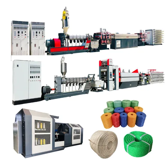 New Coming 3-60mm Polypropylene Plastic PP PE Twisted Rope Cord Making Machine for Sale