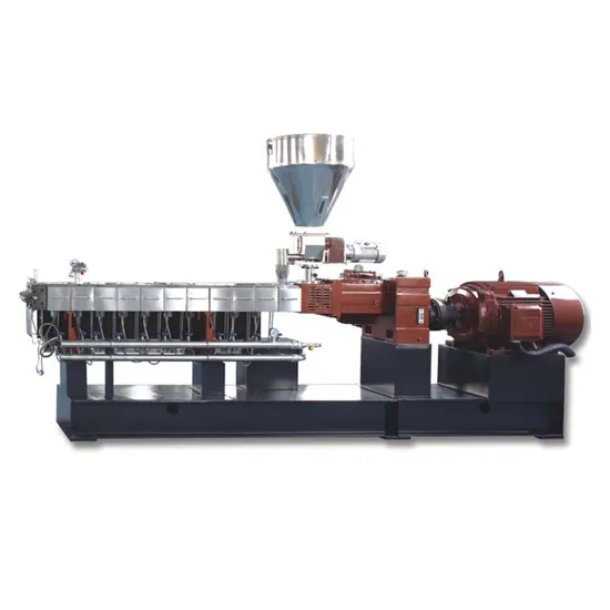 Plastic Twin Screw Extruder Compounding Machine Granulator for Plastic Masterbatch Granules