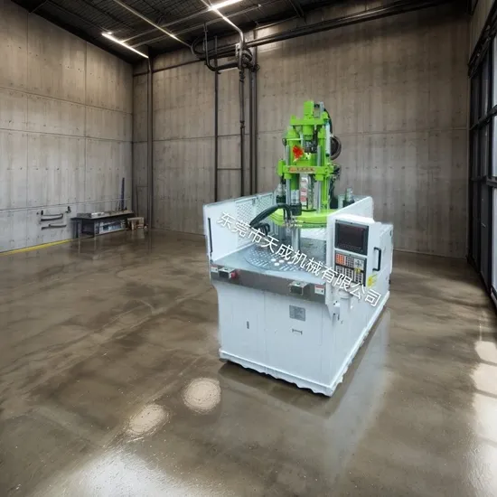 45 Ton Rotary Table Injection Molding Machine for Electronic Parts Processing