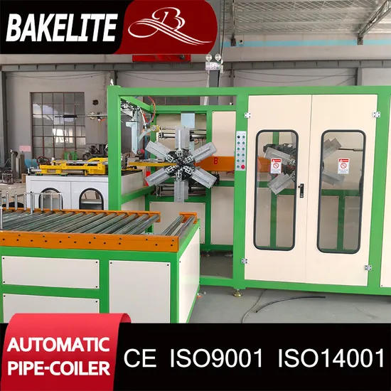 Automatiac Coiler and Strapping Machine for HDPE Pipe Extruder Line