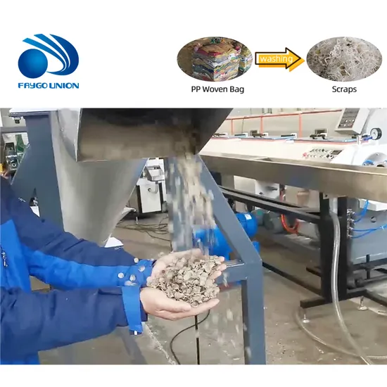 Plastic Recycling Machine Plant Waste Pet Bottle Flake HDPE PC PA BOPP ABS PE Bucket Barrel Drum Jar Crushing Washing Pelletizing Machine Line Price