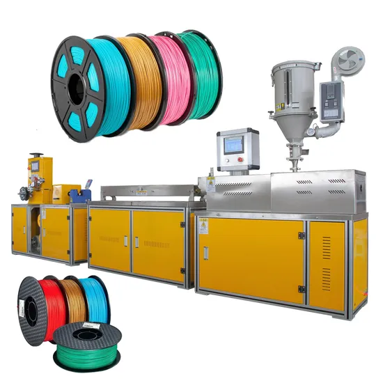 3D Filament Extruder Machine Plastic 3D Printing Filament Production Line 3D Printing Filament Extruder