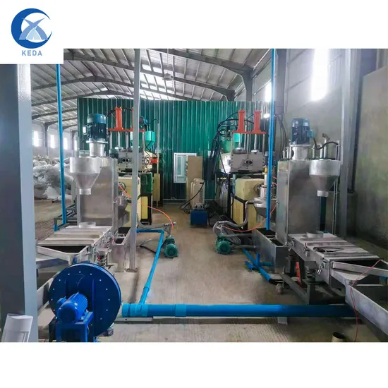 Waste Plastic Recycling Water Ring Cutting Granules Pellets Bead Extruder Making Pelletizer