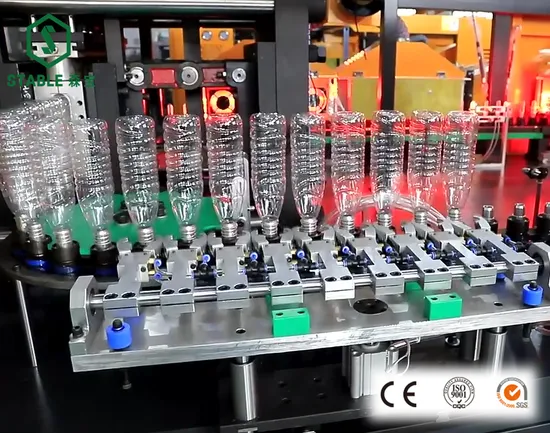 Factory Price Semi-Auto Pet Perform Blowing/ Hand Blow Molding Bottle Making Machine for 2~10 Liter 3~5 Gallon Mineral Water and Oil Bottles Drums Can Container