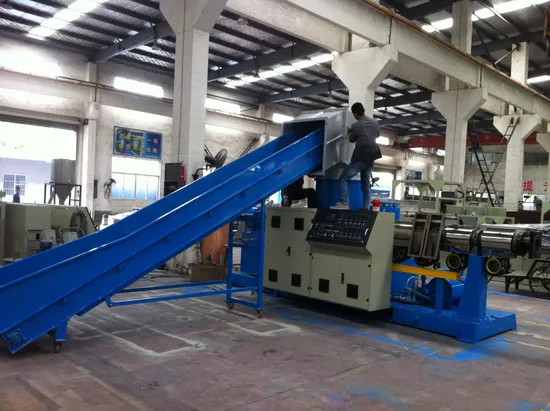 Recycling Plastic Pelletizing Machine Line