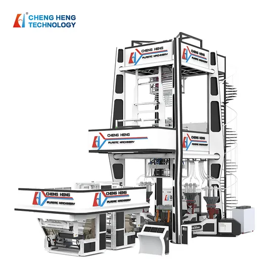 Chengheng High Speed Energy Saving and Consumption Reduction 600-1000mm Three Layer High Speed HD/Ld PE Plastic Film Blowing Machine