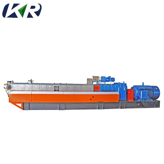 Double Screw Compounding Second Hand Plastic Extruder Machine