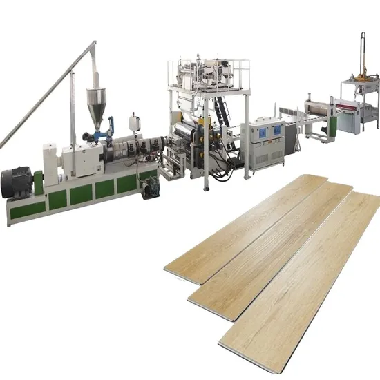 Romeroca Supply 92/188 110/220 Plastic Extruder Extrusion Machine for Spc Flooring Production Line