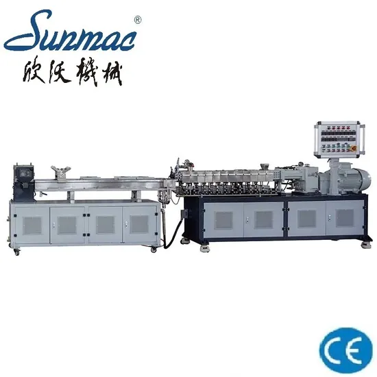 10kg/H Small Color Masterbatch Manufacturing Machinery Lab Twin Screw Extruder Usuage for Color Masterbatch Polymer