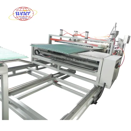 PVC Wave Roof Tile Production Line with Long Life Span