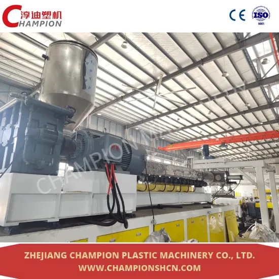 Thermoforming Plastic PP PS HIPS PET ABS Sheet Extrusion Production Line Extruder Machine Plastic Container Extruder Machinery