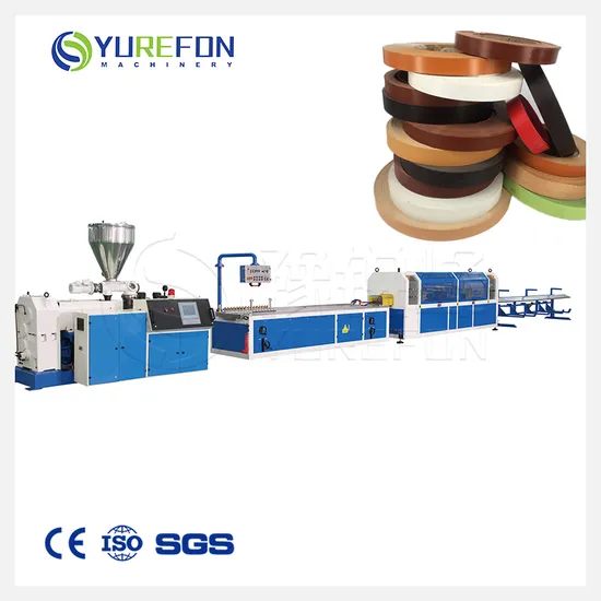 Furniture Plastic PVC Edge Banding Tape Extruder Extrusion Making Machine