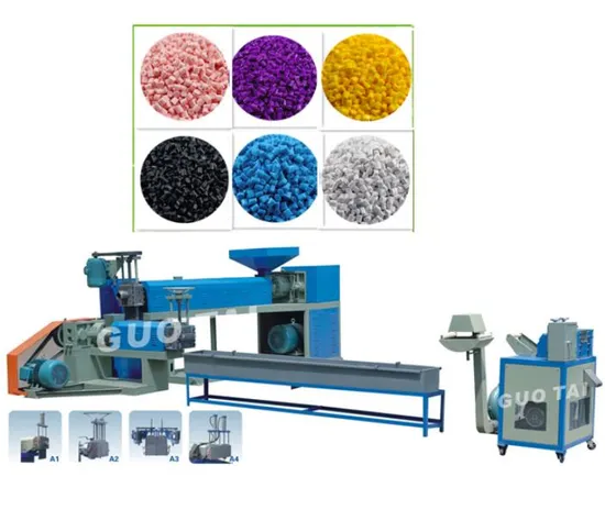 PP PE Virgin Plastic Granules Making Extruder Machine for Plastic Manufacturer