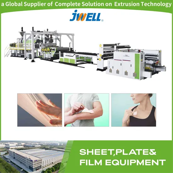 Jwell High-Performance TPU Medical Film Production Line for Wound Care, Surgical, and Personal Health Applications