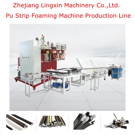 Polyurethane Weatherstrip Seal Production Line /PU Weatherstrip Seal Production Line /PU Foam Seal Making Machine