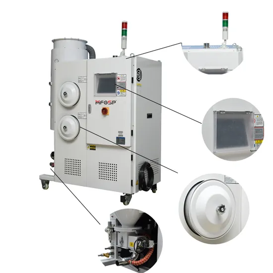 Closely hermetic Dehumidification system  Plastic Drying Conveying Machine Industrial Dryer