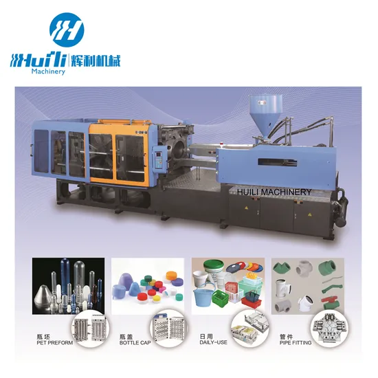 380 Ton Plastic Pet Preform Lid Cap Injection Molding Machine