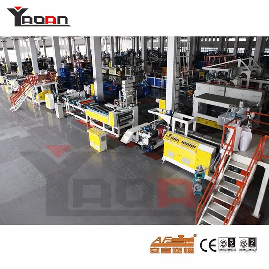 Colorful PP Foam Gift Ribbon Film Sheet Extruder Machine