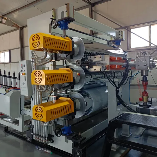 Plastic PP/PE Sheet/Board/Panel Extruder Line Automatic Board Production Line