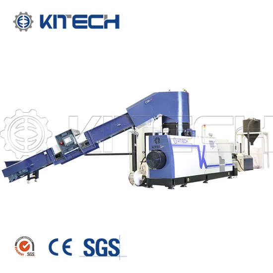 Three in One Recycling Granules Machine Waste Plastic PP PE Pelletizing Line