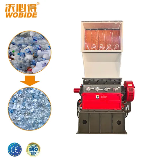 Factory Price Plastic Crusher Can PS PP Idpe PVC HDPE Pet Bottle Crushing Machine
