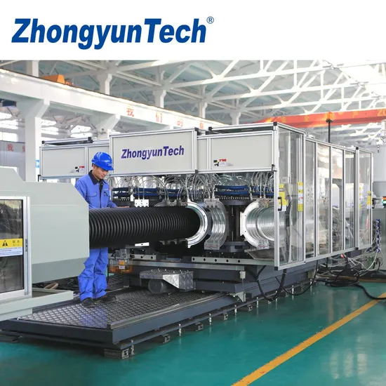 Double Wall Corrugated Pipe Machine for Drainage/Sewege/Stormwater/Cable Ducting/Electric Conduit/Fresh Air Ventilation