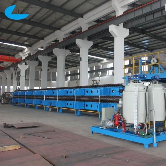 2-6 Component Polyurethane Sandwich Panel Continuous Injection Molding Production Line