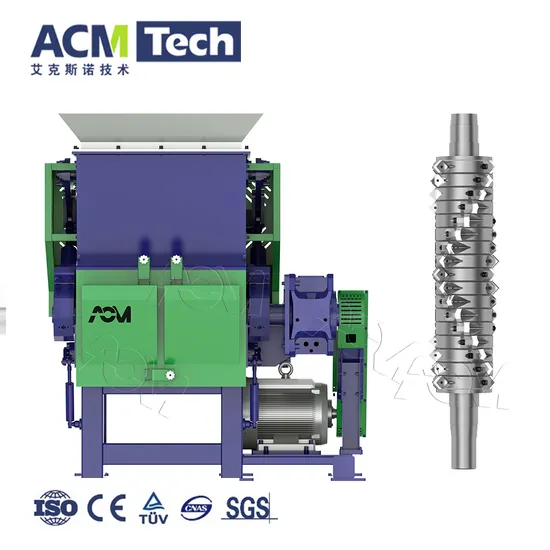 Factory Price Waste Clothes Recycling Shredder Textile Fabric Shredding Machine Grinder Crushing Machine Plastic Film Shredder