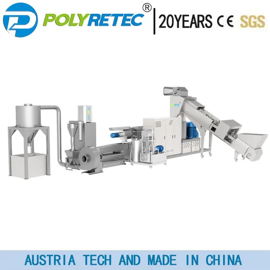 BOPP BOPET Film Bag Recycling Machine Plastic Recycle Machine