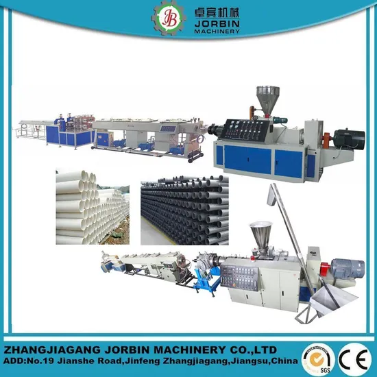 UPVC PPR PE Drainage Drain Water Supply Pipe Extrusion Making Machine